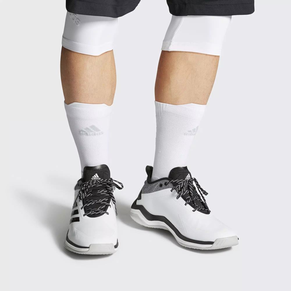 Adidas Speed Trainer 4 SL Tenis De Beisbol Blancos Para Hombre (MX-47545)